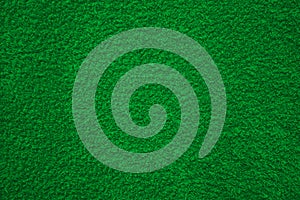 Fabric texture green carpeting