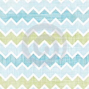 Fabric textured chevron stripes seamless pattern background