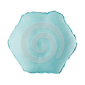 Fabric textured softbody pillow color shape