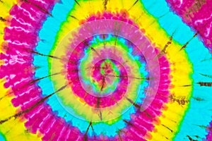 Fabric Tie Dye Color Texture Background