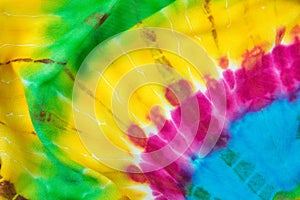 Fabric Tie Dye Color Texture Background