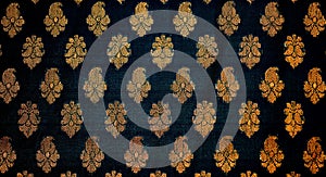 Fabric with traditional Indian design