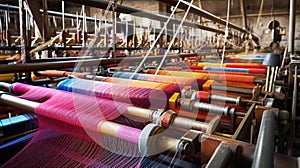 fabric weave textile mill