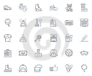 Fabrication line icons collection. Welding, Machining, Sheetmetal, Assembly, Laser, Cutting, Milling vector and linear