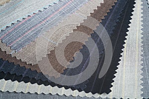 Fabrics textile. Cotton Fabric Sample