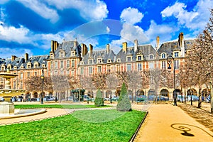 Fabulous Place des Vosges in the heart of Paris