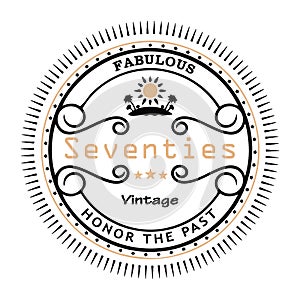 Fabulous seventies vintage