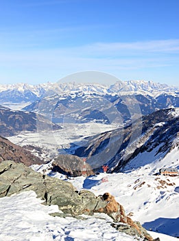 Fabulous Views â€“ Kitzsteinhorn Mountain ski area, Austria.