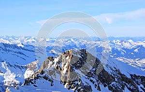 Fabulous Views â€“ Kitzsteinhorn Mountain ski area, Austria.