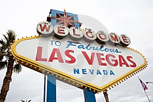 Fabulous Welcome Las Vegas Sign Board