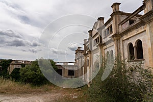 Abandoned Cooperative in Felanitx Majorca photo