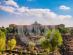 Facade of the Academy of Infantry ACINF of Toledo