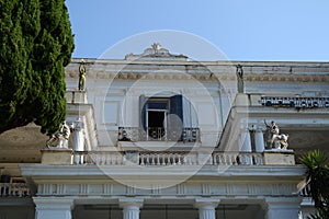 Facade of Achilleion Palace