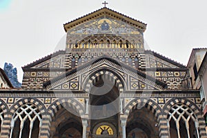 Facade of Amalfi Cathedral