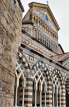 Facade of Amalfi Cathedral