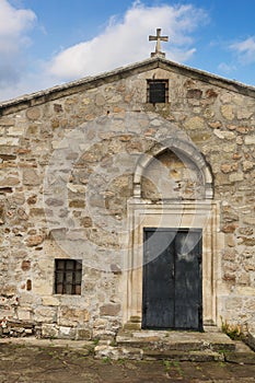 Facade of the ancient church