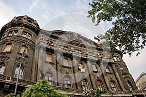 Facade apartment building Freedom Square