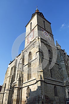 Facade of Black Church Romanian - Biserica Neagra