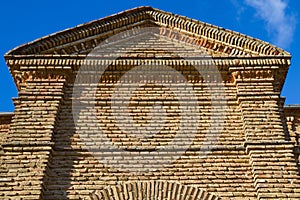 Facade in Brick in Old Building