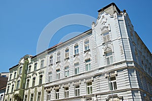 Facade building in Bratislava