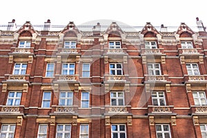 Facade of a building in London