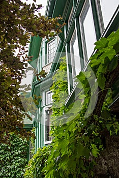 Facade of Butchard Gardens, Victoria, BC, Canada