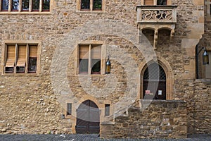 Facade of the castle in Alzey / Germany