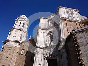 Facade of the Cathedral of Cadiz