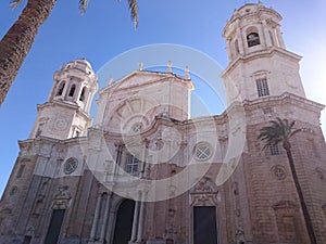 Facade of the Cathedral of Cadiz