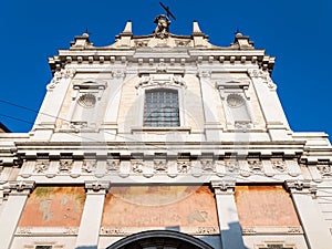 facade of Chiesa di Sant Alessandro della Croce