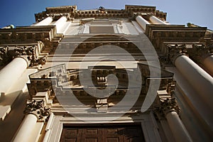 Facade of the church, Mantova
