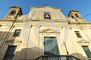 Church in Corleone in Sicily, Italy