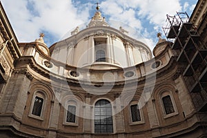 Church of Saint Ivo at the Sapienza in Rome, Italy photo