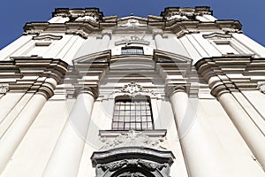 Facade of Church on Skalka, Pauline Fathers Monastery, Krakow, Poland