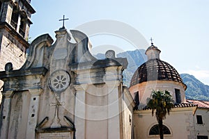 The facade of the church of St. Matthew