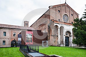 Facade Civic Museum of the Hermits in Padua