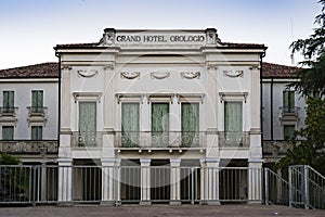 Closed hotel, Gran Hotel Orologio, Abano Terme, Italy photo