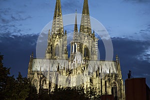 Facade of Cologne Cathedral