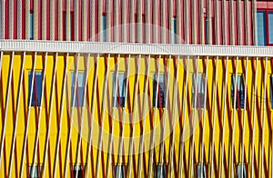 Facade of the Duisenberg building in Groningen