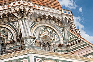 Facade Duomo Santa Maria del Fiore, Florence, Italy