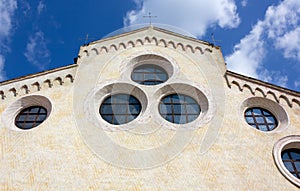 Facade of the Duomo in Spilimbergo