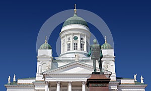 Facade of the Helsinki Cathedral