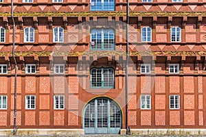 Facade of the historic Alte Waage building in Braunschweig photo