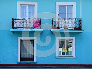 Facade of the house