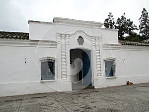 Facade of the House of TucumÃ¡n Argentina