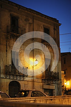 Facade of houses