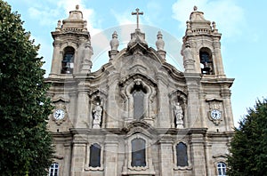 Facade of Igreja dos Congregados, Braga, Portugal photo