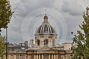 facade of the institute in paris