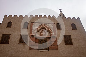 Facade of islamic temple