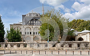 Facade of Kilic Ali Pasha Mosque, or Kilic Ali Pasa Cami, located in Tophane district of Beyoglu, Istanbul, Turkey